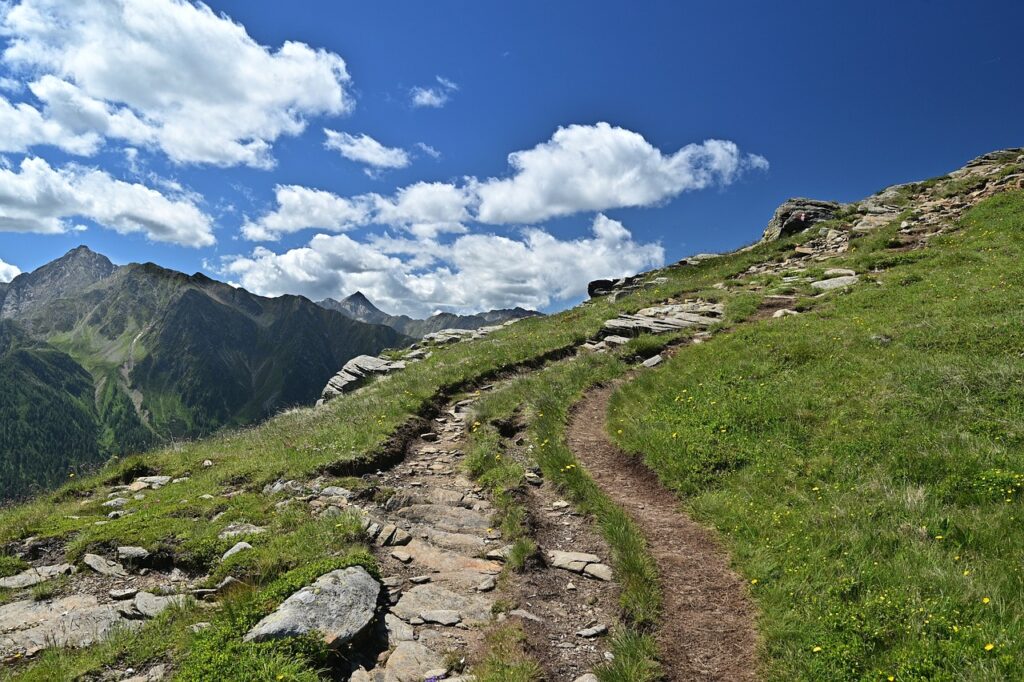 path, south-tirol, italy